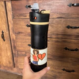 Contigo x Ally Love Ashland Chill 2.0 Stainless Steel Water Bottle Black Licoric